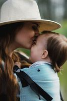 Nosidełko Kavka Multi-age Lagoon herringbone