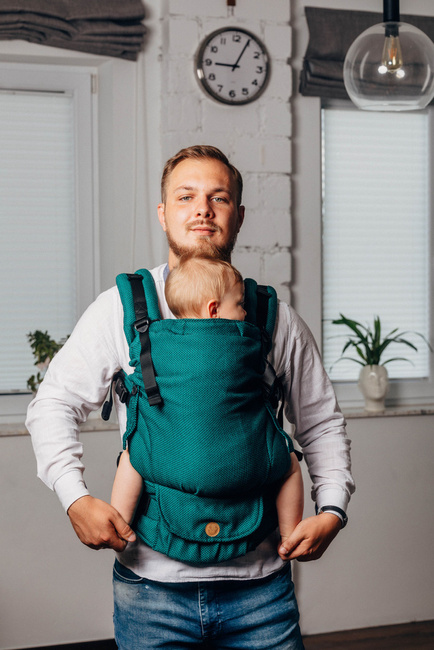 Lenny Lamb Baby carrier: LennyUpGrade Emerald