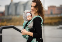 Nosidełko Kavka Multi-age: jade geo bamboo