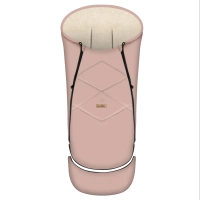 Zaffiro - Aspen EverGrow Wool Sleeping Bag - Baby Pink