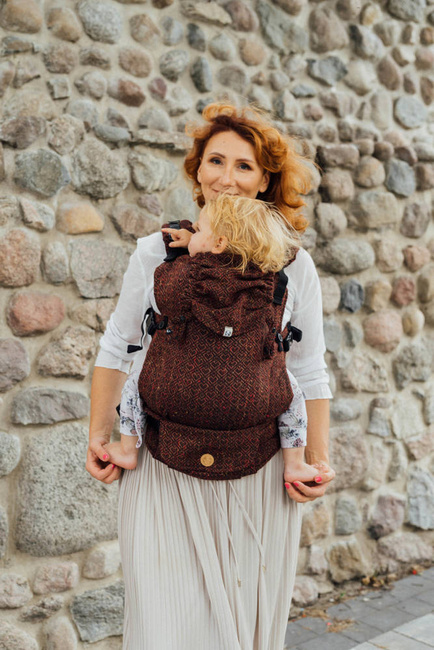 Nosidełko LennyLamb LennyUpGrade - Big Love Auburn