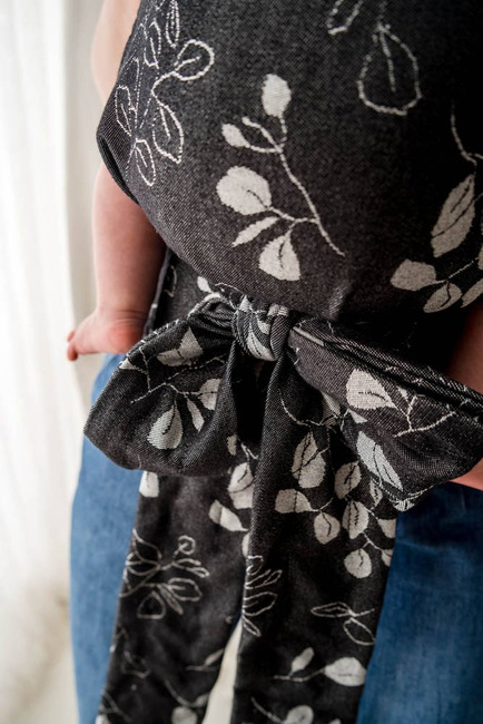 Nosidełko Kavka Handy: Black Eucalyptus bamboo