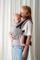 Nosidło Kavka MultiAge - Flint Herringbone Bamboo