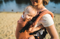 Nosidełko Kavka Multi-age Peach linen