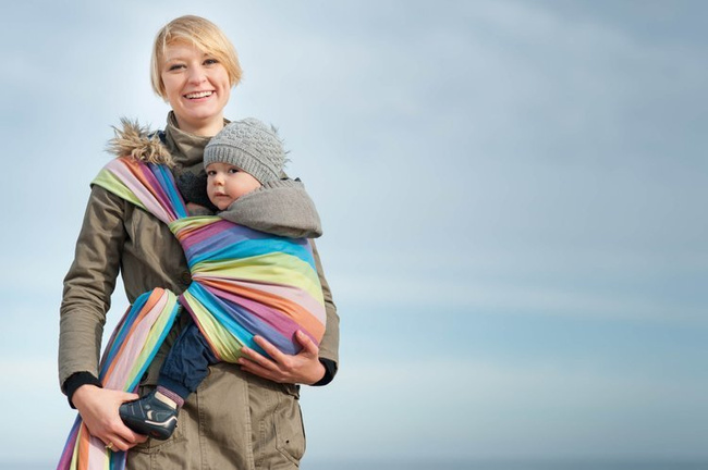 Chust tkana LennyLamb - Rafa Koralowa