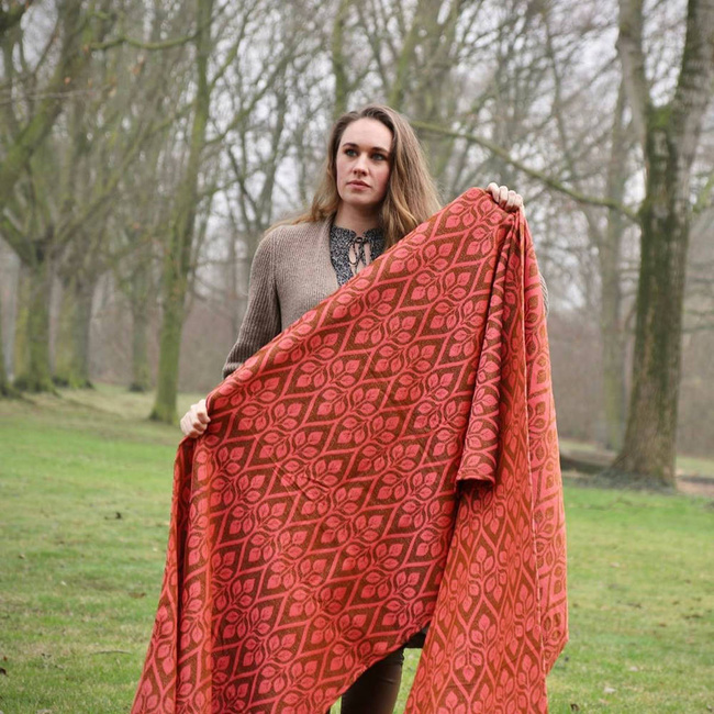 Woven Wrap Yaro Slings - La Vita Duo Pink Black Bronze Glam