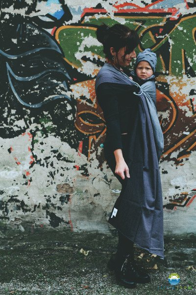 Chusta kółkowa Little Frog Obsydian