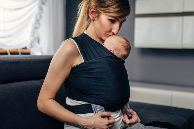 Woven wrap LennyLamb - Smoky - Honey