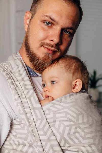 Chusta tkana Lenny Lamb - Alabaster