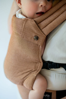 Baby Carrier Qusy Mini 2.0 - Caramel Twill Bamboo