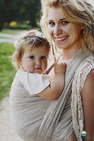 Chusta tkana Little Frog - Natural Wildness