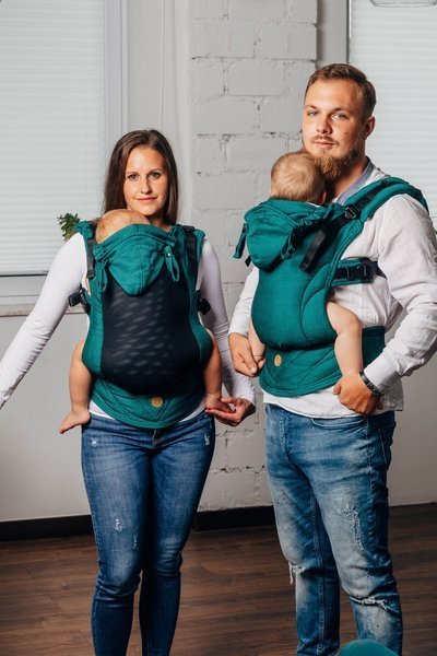 Moje drugie nosidełko LennyLamb - LennyGo Szmaragd