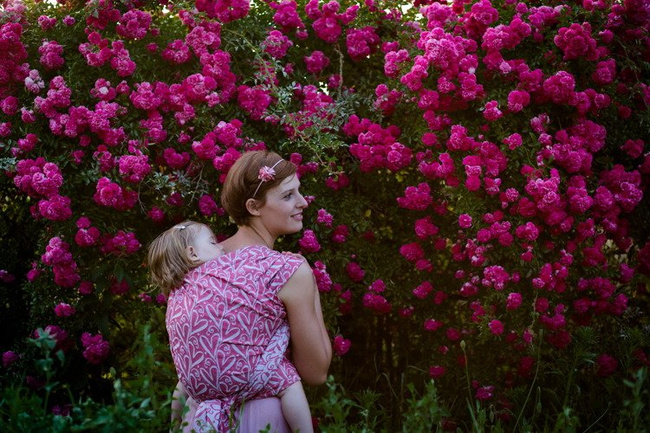 Chusta tkana EverySlings fLOVEr Passion