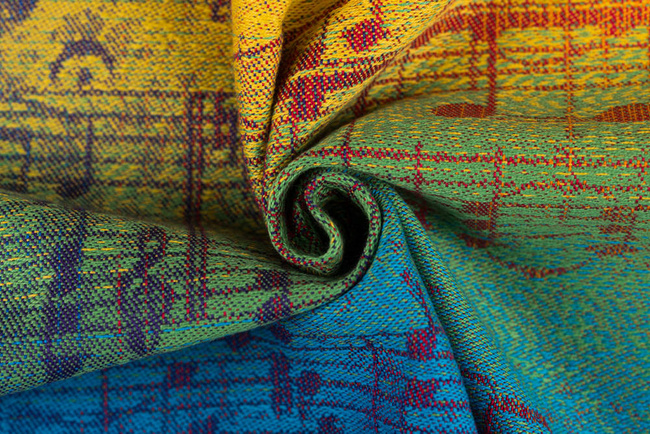 Woven wrap LennyLamb - Rainbow Symphony