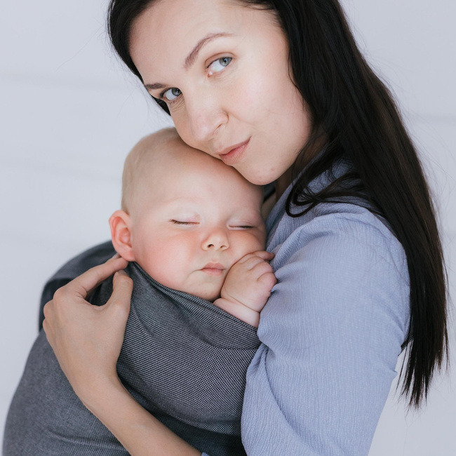 Zaffiro Ring Sling Hug Me - Roma: Grey