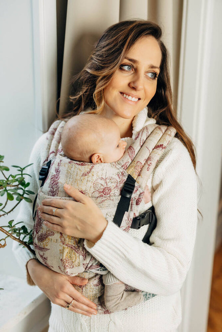 LennyLamb baby carrier LennyLight - Herbarium Reclaimed by Nature