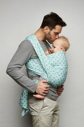 Woven wrap Zaffiro - Be Close Mosaic Blue