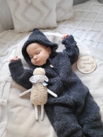 Zaffiro - Koc bawełniany Oslo 75x100cm ecru