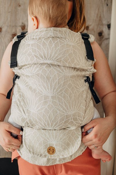 LennyHybrid Half Buckle Carrier - Lotus Natural