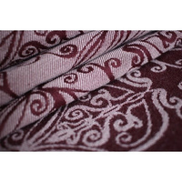 Chusta kółkowa Yaro Elvish Bordeaux Oleander Organic 