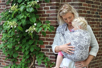 Chusta tkana Yaro Ava Contra Grey Confetti