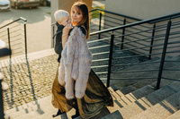 Nosidełko LennyLamb LennyUpGrade - Pawi Ogon - Pitch Black