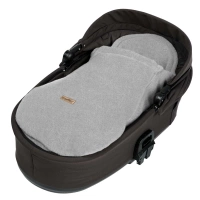 Zaffiro - Śpiworek Mini 0-18 miesięcy Wełna Premium Grey