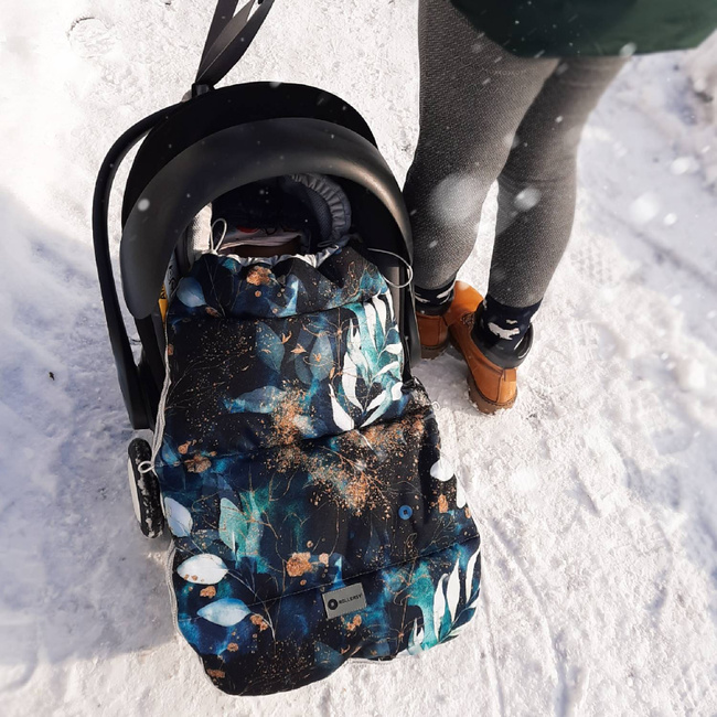 Rollersy - Bezpieczny śpiworek do auta - Gold Dust Black