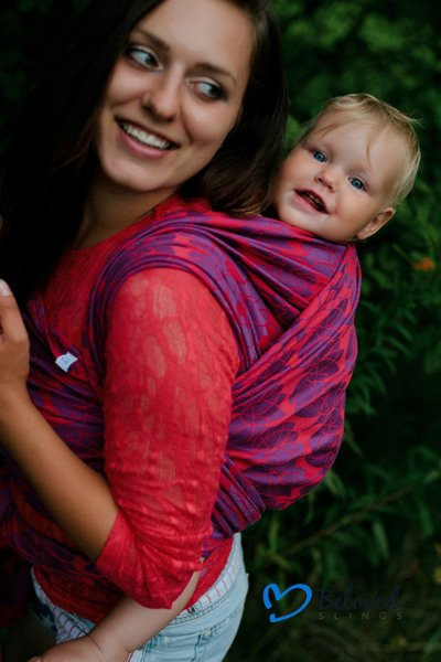 Chusta kółkowa Beloved Slings Tulip Fields