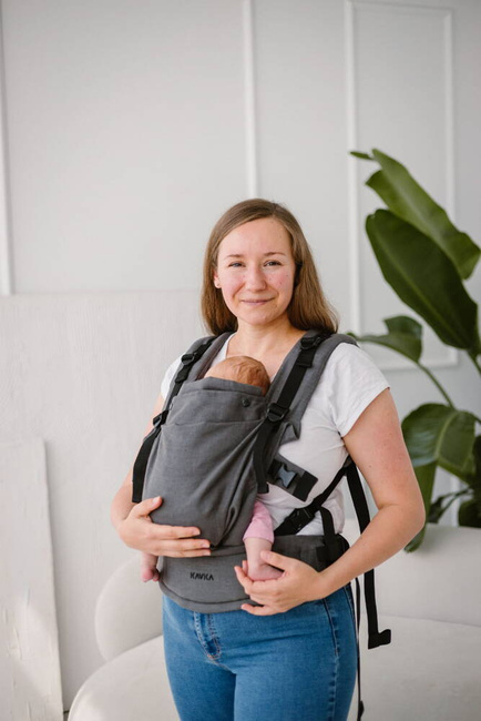 Baby carrier Kavka Multi-age Pro: Magnet Linen