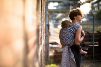 Chusta kółkowa/Ring Sling EverySlings fLOVEr Dark