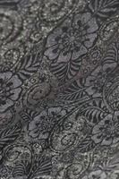 Chusta tkana Yaro Slings - Ava Duo Black Wool Silk Glam
