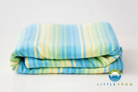 Chusta tkana Little Frog - Bambusowy Awenturyn