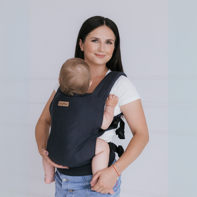 Zaffiro - baby carrier BabyFlow Roma: Anthracite