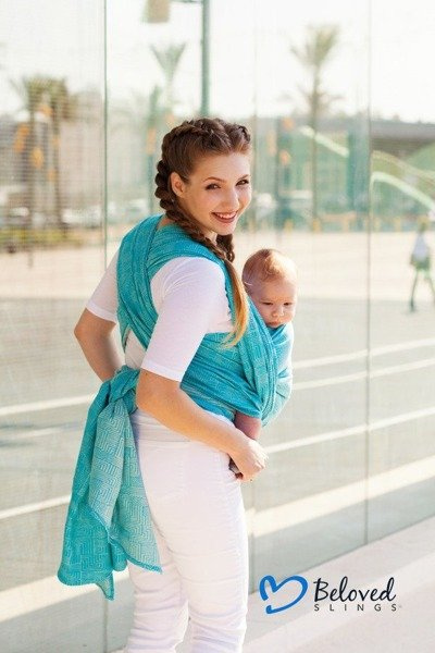 Chusta tkana Beloved Slings Linen & Silk Maze