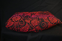 Chusta tkana Yaro Slings - Ava Trinity Black Sangria Rainbow Wool