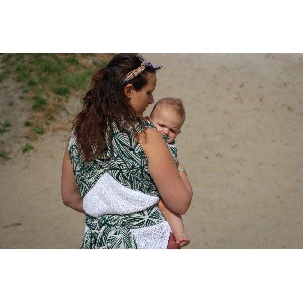 Chusta tkana Yaro Magnetic Contra Pine Natural Seacell