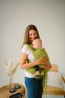 Nosidełko Kavka Handy: Granny Smith Linen + plecak