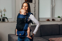 Nosidełko siatkowe LennyLamb - LennyUpGrade Kobalt