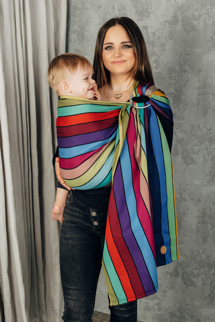 LennyLamb Ring Sling - Carousel of Colors