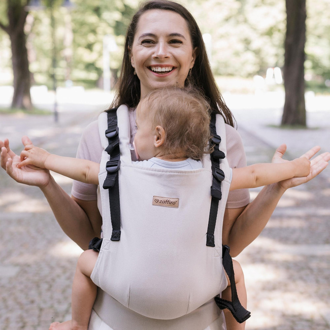 Zaffiro - baby carrier BabyGrow Roma: Beige
