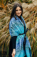 Chustowy Szal LennyLamb - Zaplątani - Blue Reed