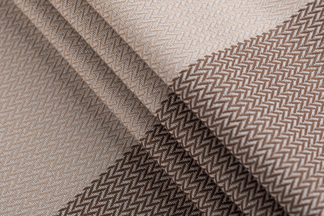LennyLamb baby carrier - LennyLight - Little Herringbone Caffe Latte