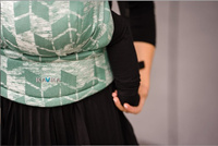 Nosidełko Kavka Multi-age: jade geo bamboo