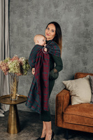 LennyLamb Ring Sling - Deco Maroon Moss