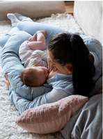 Wielofunkcyjna poduszka do karmienia 3w1 - Blue