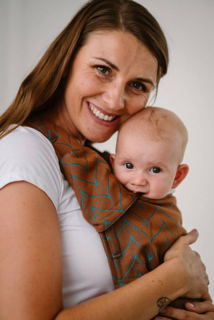 Half Buckle Kavka Handu Pro: Cinamon Braid Cotton/Tencel