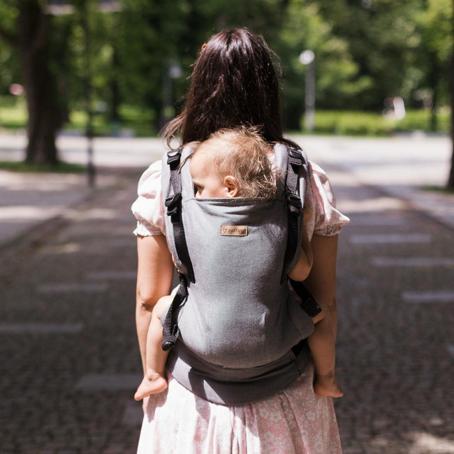 Zaffiro - baby carrier BabyGrow Roma: Grey
