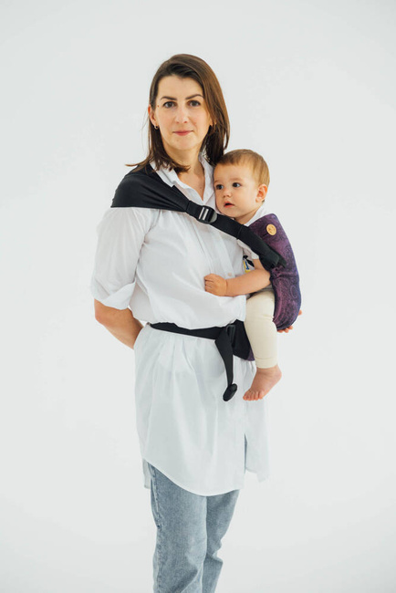 Baby Carrier LennyLamb LennyHip - Wild Wine - Vineyard