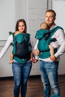 Moje drugie nosidełko LennyLamb - LennyGo Szmaragd